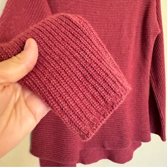 Bartolini Rasberry Pink Made in Italy Sweater Wool Cashmere Size L - Picture 7 of 14